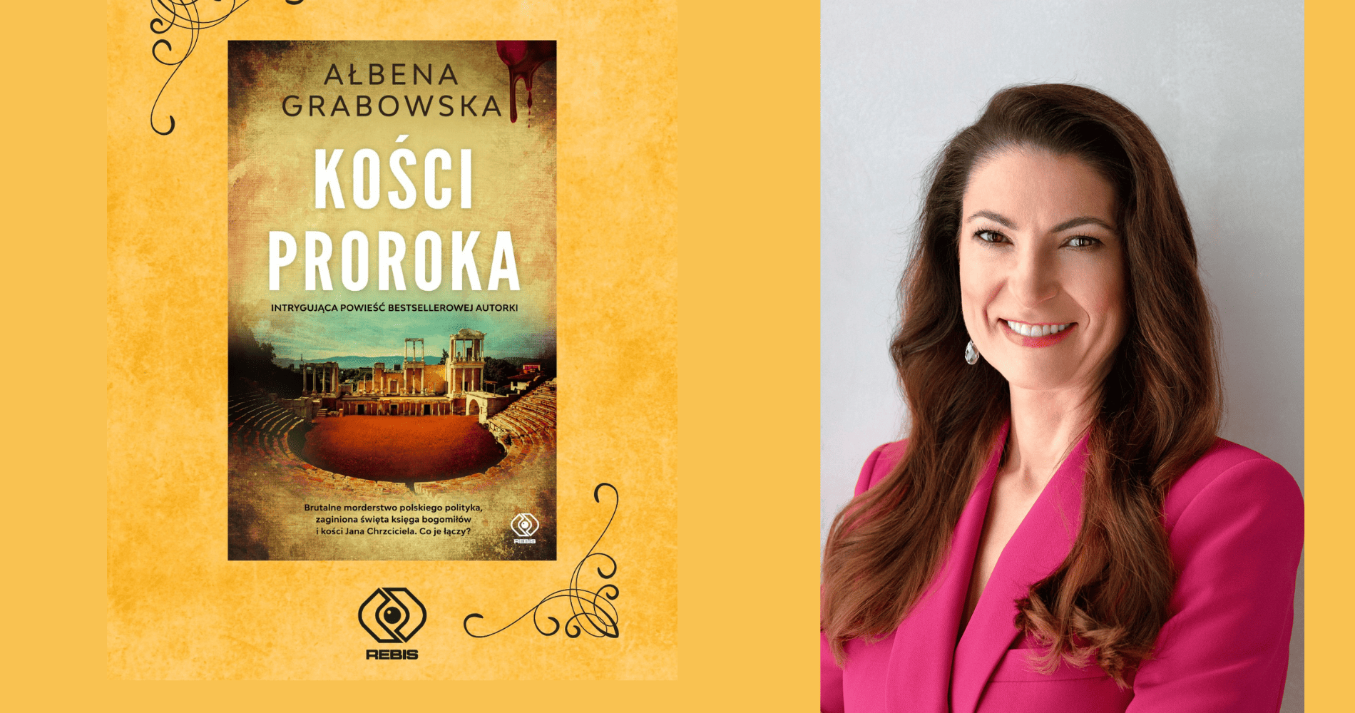 „Religijne zbrodnie i tajemnice historii…” – wywiad z Ałbeną Grabowską, autorką „Kości proroka”